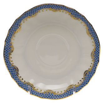Herend Fish Scale Canton Saucer